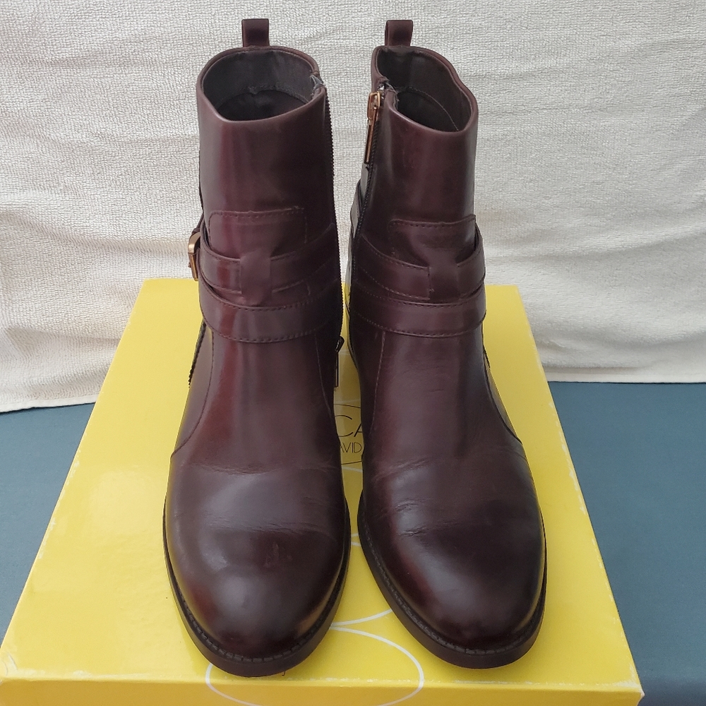 Joan&David two tone genuine leather boots 👢